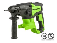 Greenworks 24V Rotary Hammer Drill Brushless Skin in Tools & Hardware > Power Tools > Drills