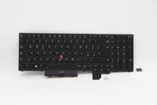 Lenovo ThinkPad P17 1 Keyboard Italian Black Backlit 5M10Z54350