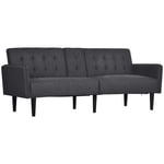 Upholstered Sofa bed 3 Seater Home Theater Futon Recliner