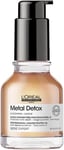 L’Oréal Professionnel Metal Detox Concentrated Oil for Soft, Shiny, Silky Hair, 