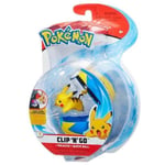 Pokemon Clip N Go - Pikachu And Quick Ball