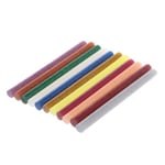 11 st Smältlim Stick Mix Färg Glitter Viskositet DIY Craft Toy Reparationsverktyg
