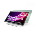 Lenovo Tablette Tablette P11 (2ème génération) | Écran Tactile 2K 11,5" | MediaTek Helio G99 | 4 Go de RAM | SSD 128 Go | Android 12 | Sage | avec Stylet