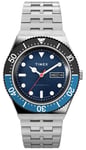 Timex TW2V25100 M79 Automatic Black and Blue Bezel Watch