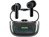 AWEI Bluetooth 5.3 T52 Pro2 TWS headphones + docking station black/black
