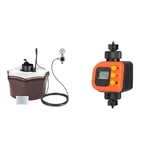 Biogents Piège à Moustiques avec BG-Sweetscent et Kit BG-Booster CO2 & Timer pour Programmer et Réguler La Diffusion du CO2 | pour Piège Anti Moustiques & Moustiques Tigres BG-Mosquitaire | BG-Timer