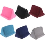 Multi-angle Soft Pillow Stand Tablet Phone Holder For Ipad Table Blue
