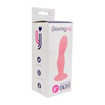 Loving Joy 6 Inch Silicone Dildo with Suction -  Super-strong suction cup