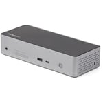 StarTech.com USB C Dock - 4K 60Hz Quad Monitor DisplayPort &amp; HDMI - U