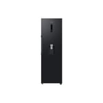Samsung Tall One Door Fridge, Features SpaceMax™ & Total No Frost Technology, Water Dispenser, Black, Model: RR39C7DJ5BN
