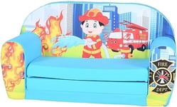 KNORRTOYS.COM Knorrtoys 68432 Fireman Canapé pour Enfant, Coton