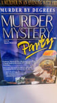 Murder by degrees. Murder mystery party game. B.V. Leisure ltd.
