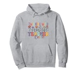 Twinning with my teacher bestie Flower Matching teachers Pullover Hoodie