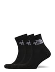 Multi Sport Cush Quarter Sock 3P Sport Socks Regular Socks Black The North Face