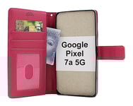 New Standcase Wallet Google Pixel 7a 5G (Hotpink)