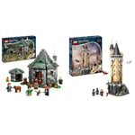 LEGO Harry Potter La Cabane de Hagrid : Une Visite Inattendue, Maison à Construire pour Enfants & Harry Potter La Volière du Château de Poudlard, Jouet Fantastique pour Enfants