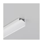 1m aluprofil CORNER10.V2 A1C/U1 - Vitlackerad, hörn, LED-skena