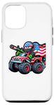 iPhone 13 Pro Ninja Riding Monster Truck 4th Of July Independence Day Case