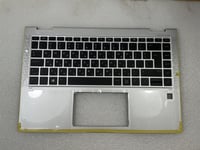 For HP EliteBook x360 1040 G5 L41040-BB1 Israel Hebrew Palmrest Keyboard NEW