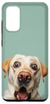 Galaxy S20 Funny Labrador Retriever Taking a Selfie Dog Mom Puppy Dad Case