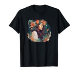 Floral Goddess, Boho Chic Beauty in Nature T-Shirt