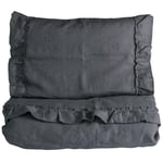 NG Baby Påslakanset Spjälsäng Mood Volang Graphite Grey | Grå | 0