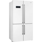Smeg FQ60BDE 91cm Multi-Door White Fridge Freezer