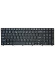 HP Keyboard (UK) - Bærbart tastatur - til utskifting - Engelsk - Storbritannia