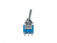 Boston SW-65-N mini toggle switch 3-way. on-on-on. nickel