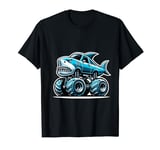Shark Monster Truck Kid Men Women T-Shirt