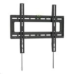 Brateck Lumi LP46-44F 32-55 Fixed Curved & Flat  TV Wall Mount. Click-in spring lock with easy release tabs. Integrated bubble level. Max Weight 40kg, max VESA 400x400mm. Profile 28mm.