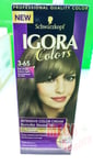 Igora Schwarzkopf Perfect Grey Coverage Dark Brown Auburn Gold Color Cream 3-65