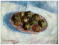 ArtPlaza Van Gogh Vincent - Basket of Apples by Van Gogh Panneau Décoratif, Bois, Multicolore, 80 x 1.8 x 60 cmAS90580