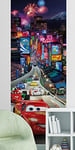 Komar Sunny Decor Disney Photo Wallpaper Cars Tokyo 73 x 202 cm Wallpaper, Wall Decoration, Car, Car Racing, McQueen SD404