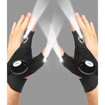 LED Ficklampa handskar, presenter för män honom pappa pojkvän, cool pryl hands-free lampor för camping fiske reparation, farsdag jul födelsedag Gi