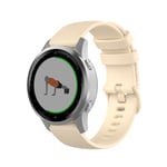 Garmin VivoMove 3S/VivoActive 4S Klockarmband i silikon - Beige