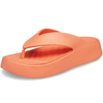 Crocs Women's Getaway Platform Flip Flop, Sunkissed, 3 UK