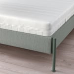 IKEA TÄLLÅSEN klädd sängstomme med madrass 160x200 cm