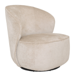 Nordic Furniture Group ZURICH Fåtölj med snurr i beige tyg