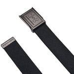 UA. Bälte Stretch Webbing Belt: Svart (Black 001)