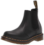 Dr. Martens Women's 2976 Leather Chelsea Boot, Black Nappa, 5 UK