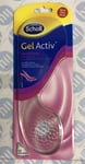 Scholl Gel Activ Insoles OPEN SHOES INVISIBLE COMFORT