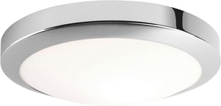 Astro Bathroom Ceiling Light, E27 (Edison Screw), 60 W, Polished Chrome 300 