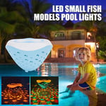 Underwater Disco Light Fish Pattern Fountain Projector Light Battery Operated