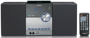 Micro Chaîne Dab+ FM CD Bluetooth Lenco MC-150 Noir