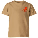 Jurassic Park Kana Rex Kids' T-Shirt - Tan - 3-4 Years