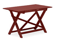 Hillerstorp taitettava Torpet-ulkoruokapöytä, 109*67 cm, punainen