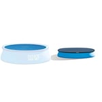 Intex Bâche Solaire pour Piscine Easy & Frame 457 cm - Bleu & 28023 - Bâche Protection pour Piscine Autoportante 4M57