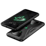 BRAND SET Case for Xiaomi Black Shark 3 Ultra-thin Carbon Fiber Soft Shell with Built-in air Cushion Technology Shockproof and Anti-Scratch Phone Case Suitable for Xiaomi Black Shark 3-Black
