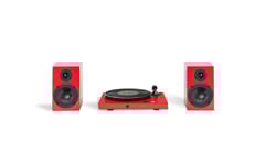 Pro-Ject Jukebox E1 HiFi set Röd